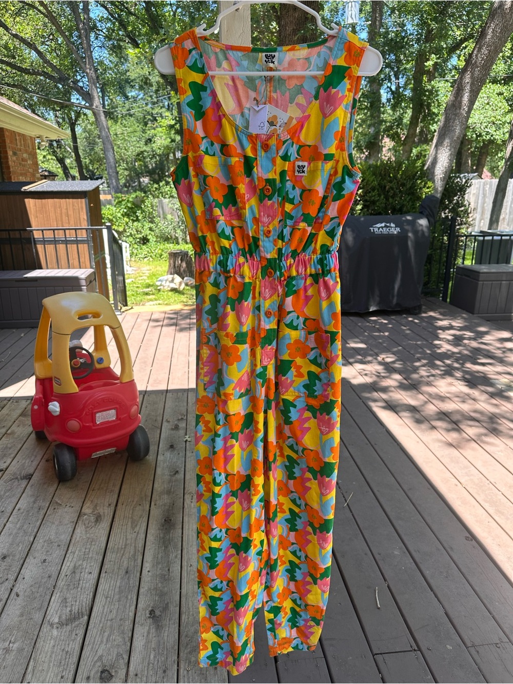 Lucy & Yak Juni Jumpsuit in organic twill